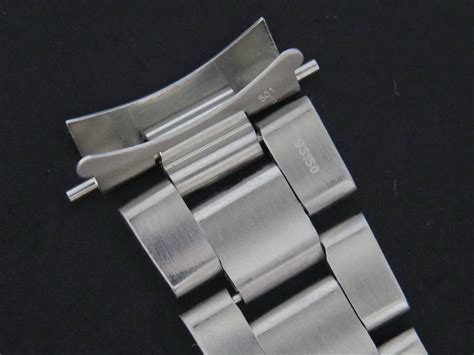 rolex revenge end link|FS: NEW Rolex Stainless Steel 93150 501 End Links.